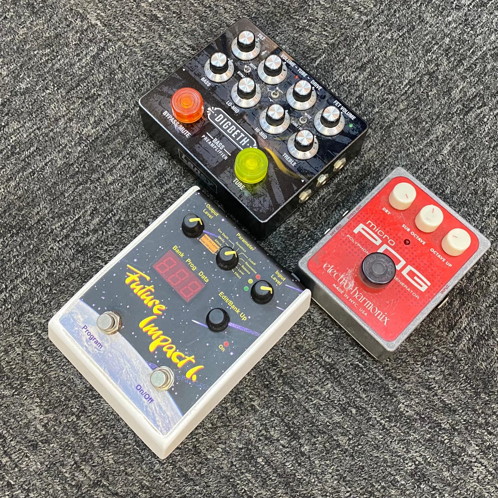 Some used bass pedals for sale