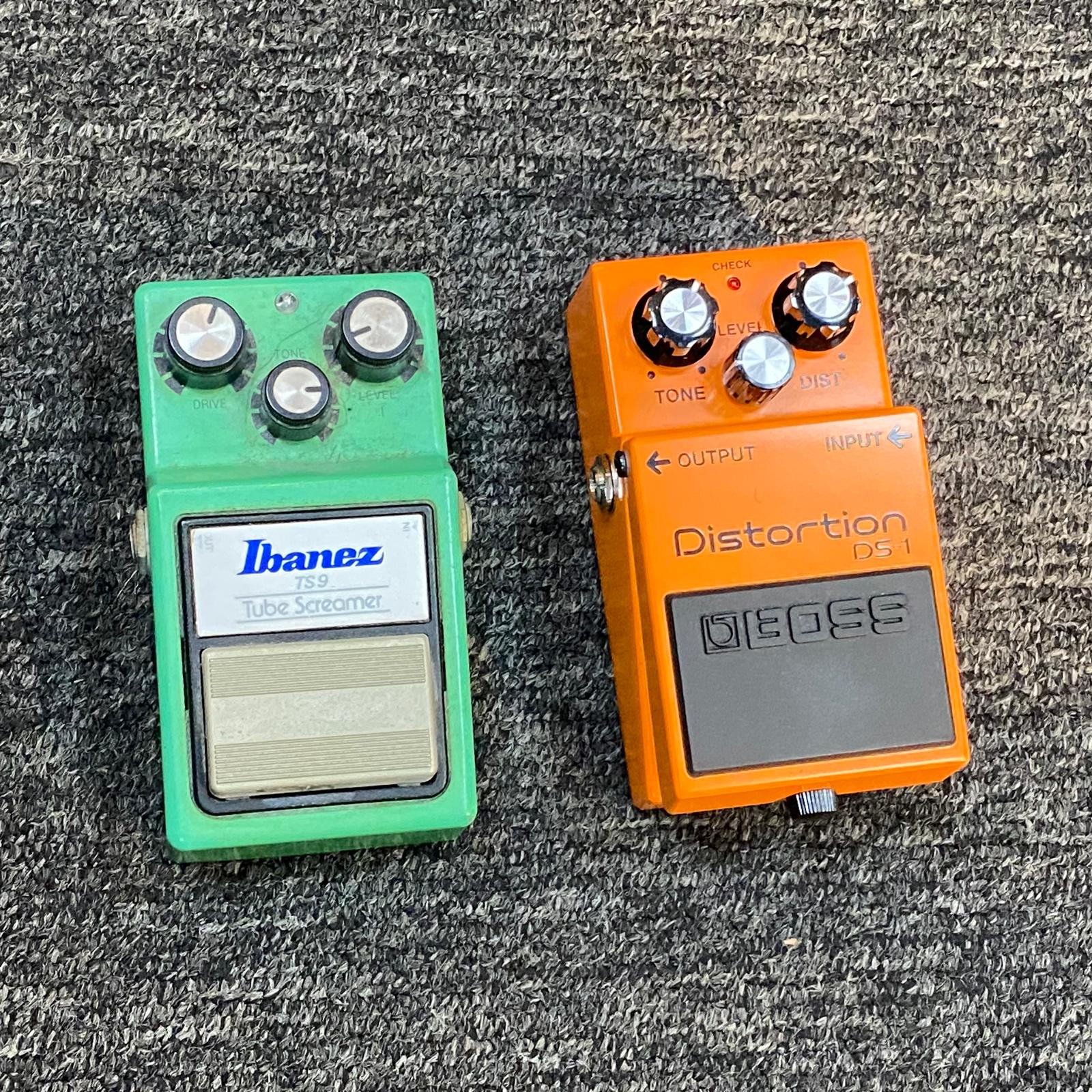 Used Boss DS-1 and Ibanez TS9 06 MIJ