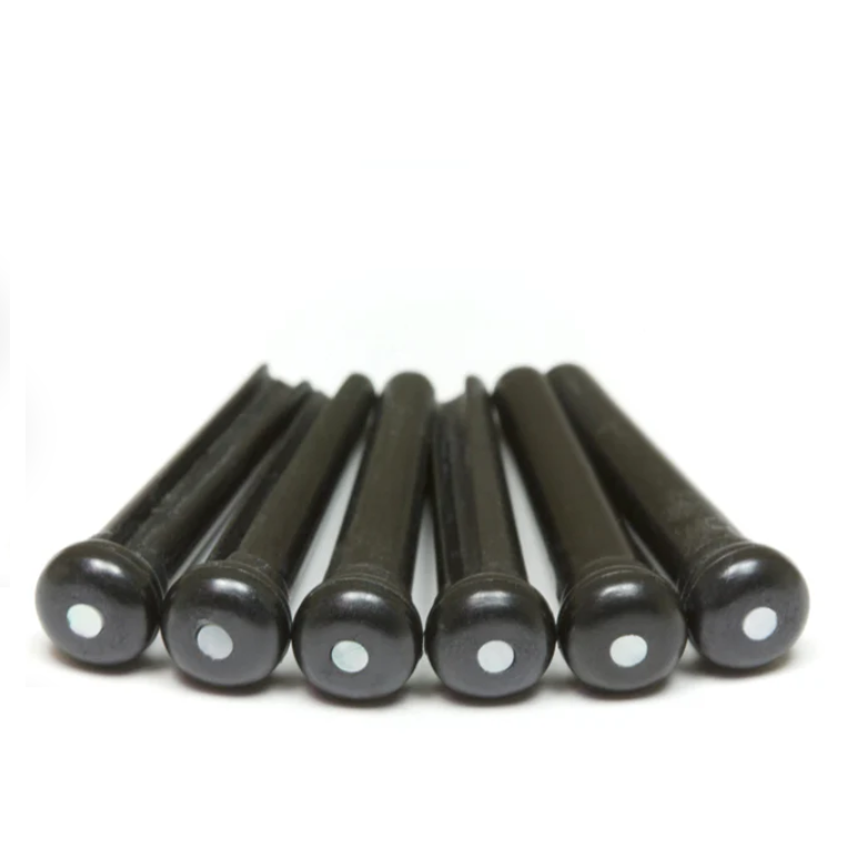 Graphtech TUSQ Tradtional Bridge Pins 2mm M.O.P. Dot PP-2142-00