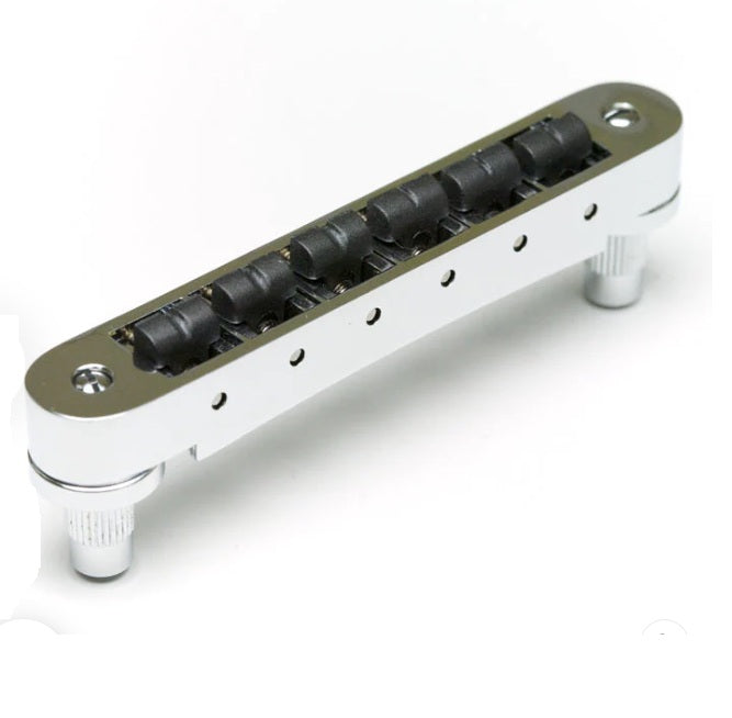 Graphtech ResoMax NV1 6mm Tune-O-Mactic Bridge with ResoMax Saddles PM-8863