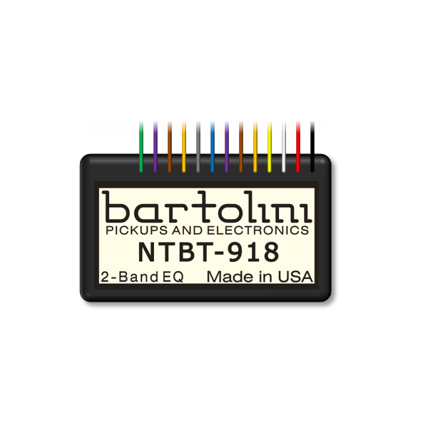 Bartolini NTBTG/918 2-Band EQ Preamp Module with Gain Trimmer