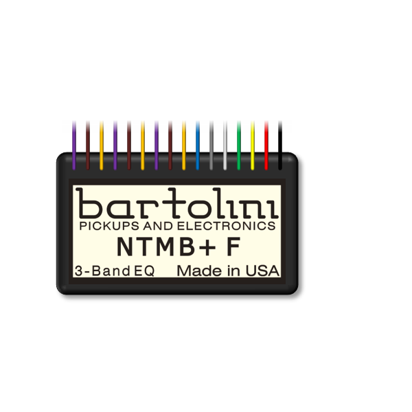 Bartolini NTMB+GF 3-Band EQ Preamp Module with Gain Trimmer