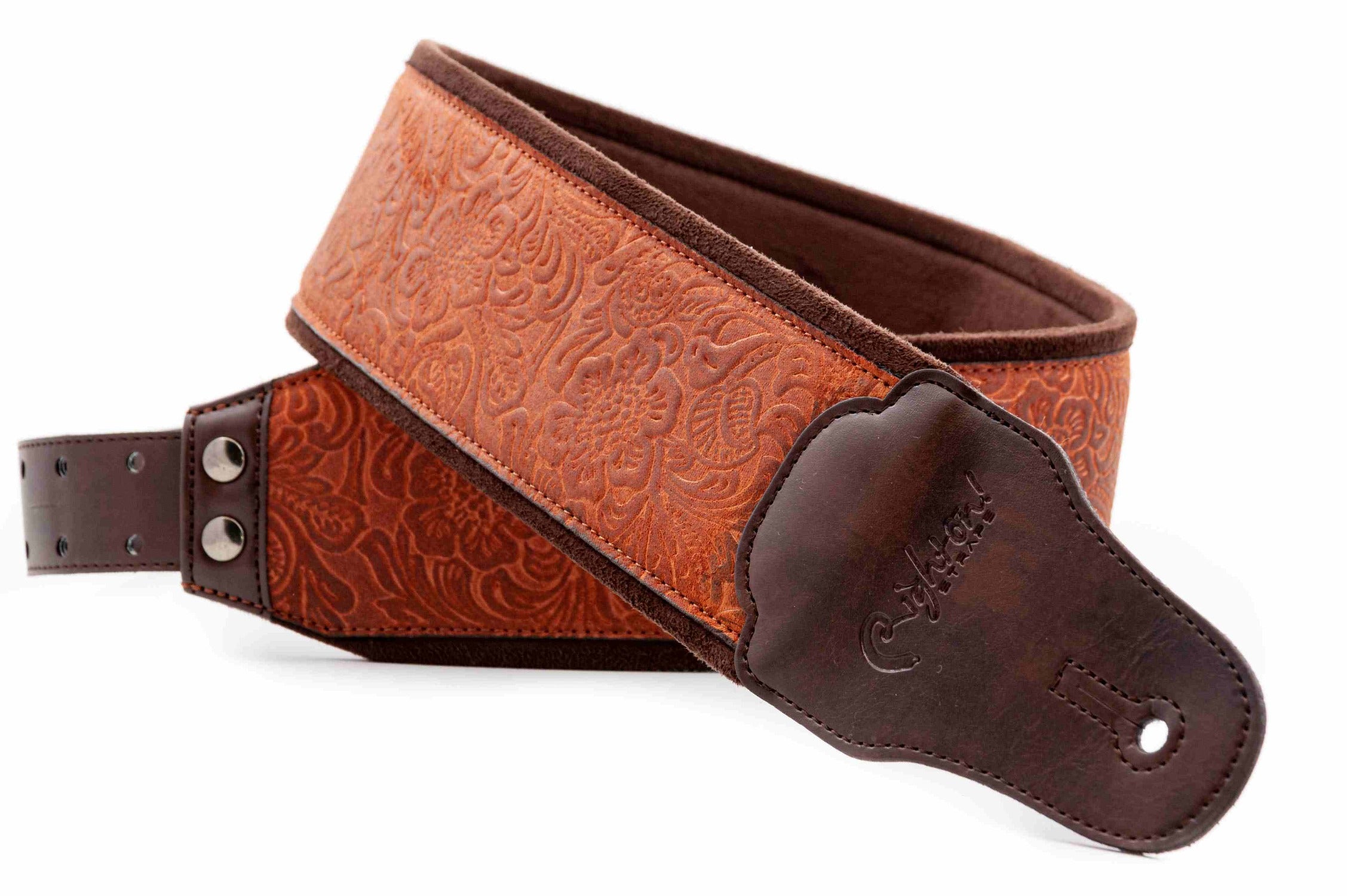 RightOn Sandokan-80 Light Brown Bass Strap