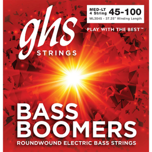 GHS ML3045 45-100 Bass 4 string 37.25" winding length