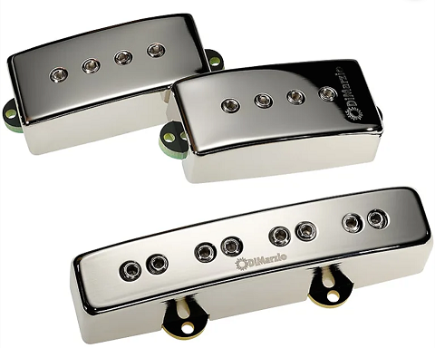 Dimarzio Relentless PJ Pair Nickel Cover DP307