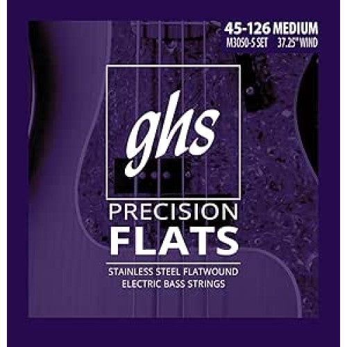 GHS M3045 45-105 Bass 4 string 37.25" winding length