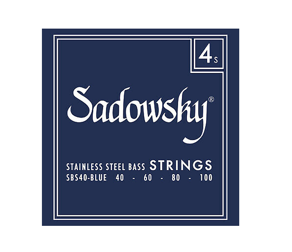Sadowsky Blue Label Stainless Steel SBS40B 5-String, 040-125