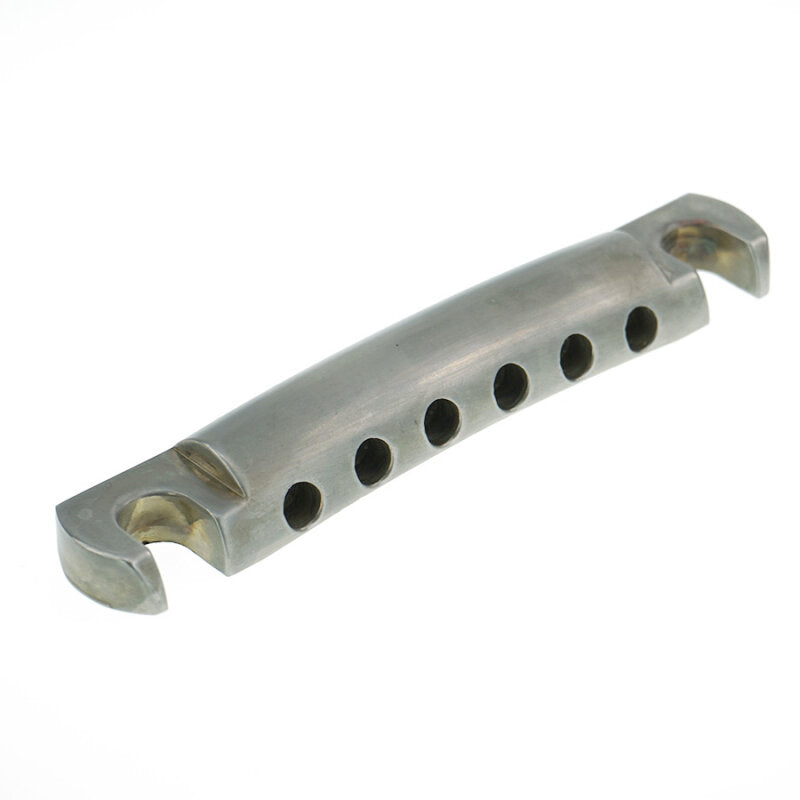 Faber TP-59NA Faber TP-'59 Vintage Spec ALU Stop Tailpiece, Nickel, aged