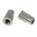 Faber TPI-B-MNG Faber 8mm metric Tailpiece Inserts (pair) Steel, nickel plated, gloss