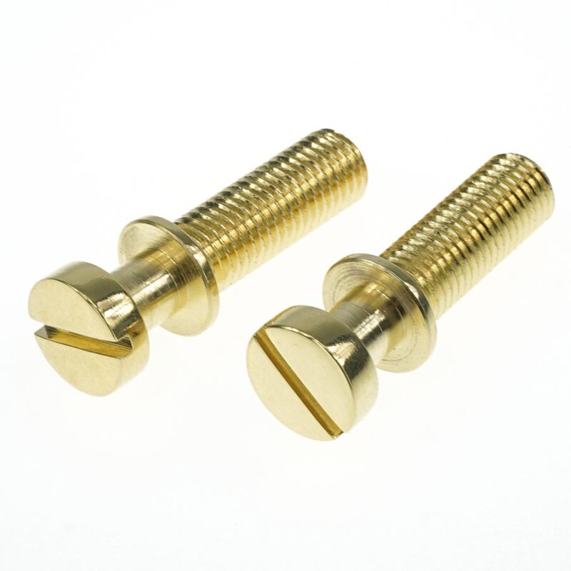 Faber TPST-IGG, Vintage style tailpiece studs, Inch, gloss gold (pair)