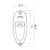 Hosco Jack Plate for Strat