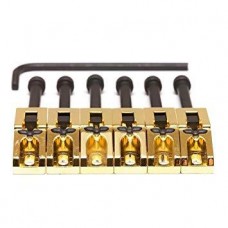 Graphtech String Saver Floyd Rose Style Saddles Set 6 String Gold PG-0080-G6