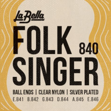 Labella 840 Folksinger – Clear Nylon