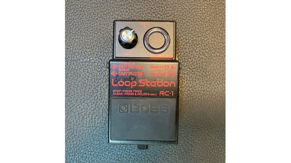 Pre-owned Boss RC-1 Looper Black Limited
